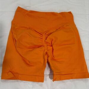 Women's Orange Shorts